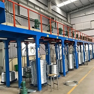Inverted Wire Take-Up Machine